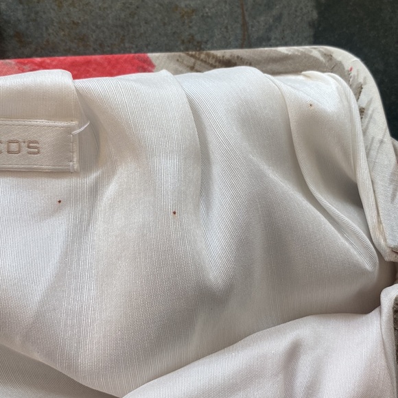 Chico’s silk pleated clutch GUC - Picture 11 of 14